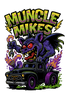 Muncle Mikes Hot Rod and Rat Rod Shirt Mayhem! Monster Rods! (029)