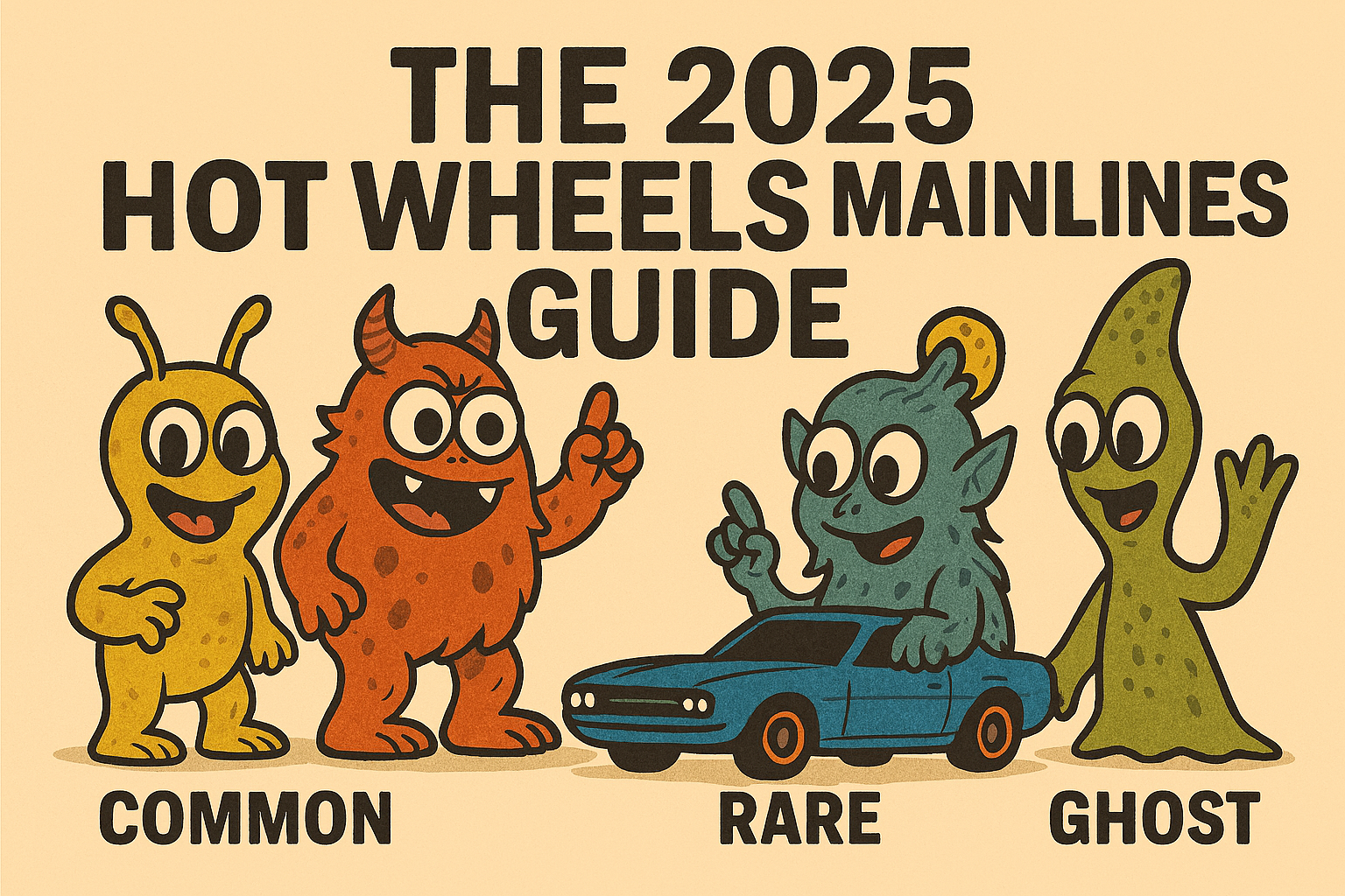 The 2025 Hot Wheels Mainlines Guide – Collector's Edition – Muncle
