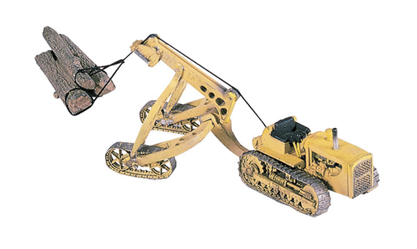 Actual completed Woodland Scenics D246 Hyster logging cruiser and tractor model
