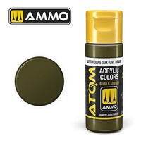 Ammo Atom Color - Dark Olive Drab 20ml Bottle — exact product view