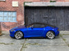 Custom Hot Wheels - 2023 Nissan Z - Blue - Chrome Track Wheels - DUNLOP Rubber Tires