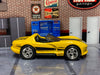 Custom Hot Wheels - Dodge Viper Rt/10 - Yellow and Black - Chrome AMR Wheels - Rubber Tires