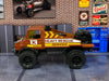 Custom Hot Wheels - Mercedes-Benz Unimog 1300 - Brown and Yellow Heavy Rescue - Black 5 Star Wheels - Off Road Rubber Tires