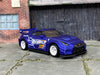 Custom Hot Wheels - Nissan LB Works Silhouette 35GT-RR - Custom Satin Clearcoat Over Hot Wheels Blue - White Mag Wheels - Rubber Tires