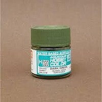 Gunze-Sangyo DARK GREEN 10ml bottle — exact Gunze Sangyo / Mr. Hobby product image