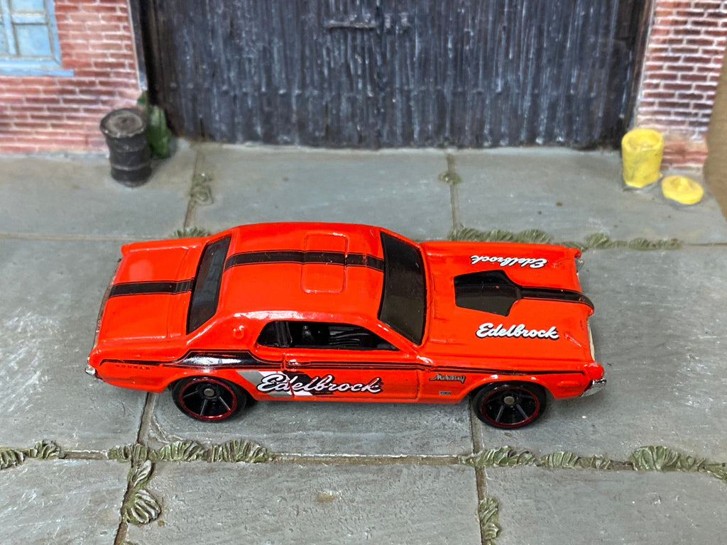 Loose Hot Wheels - 1968 Cougar - Red and Black Edelbrock | Muncle Mikes