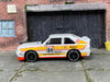 Loose Hot Wheels - 1984 Audi Sport Quattro - White and Yellow #84