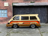 Loose Hot Wheels - 1986 Toyota Van - Brown and Tan