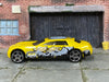 Loose Hot Wheels - Cadillac V-16 - Yellow Graphiti