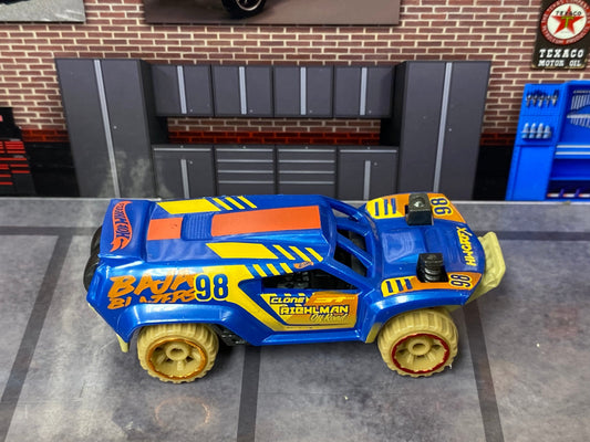 Loose Hot Wheels - Dune Crusher - Blue and Orang Baja Blazers