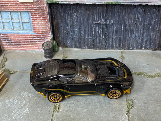 Loose Hot Wheels - El Segundo Coupe - Black and Gold