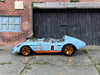 Loose Hot Wheels - Glory Chaser Race Car - GULF Blue and Orange
