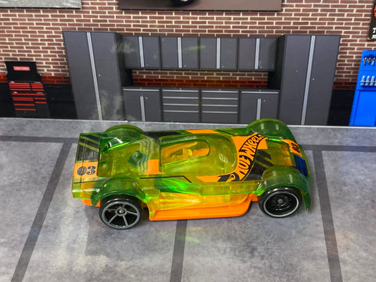 Loose Hot Wheels - Mach It Go - Green and Orange