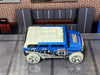 Loose Hot Wheels - Rockster 4X4 - Blue and White