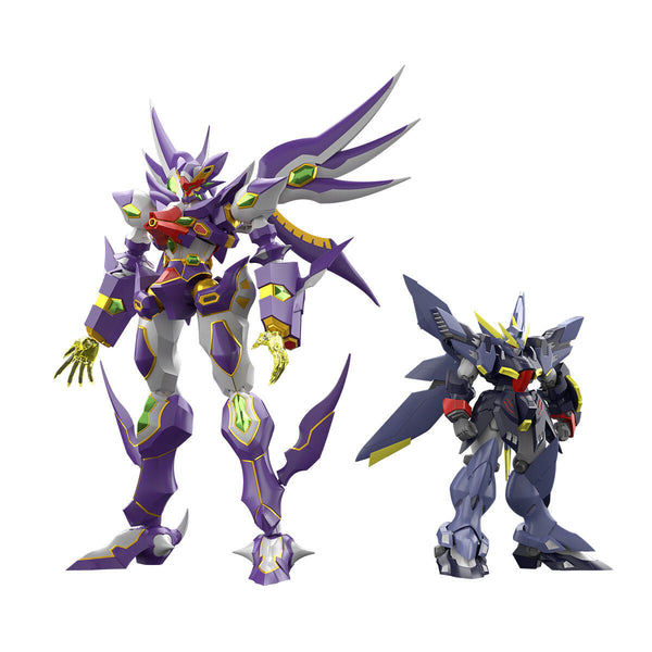 Bandai SMP Super Robot Wars OG R-GUN Rivale and Wildschwein model kit — manufacturer product photo