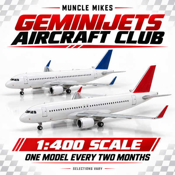 GeminiJets Aircraft subscription club — representative selections