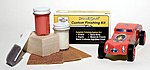PineCar P407 Competition Orange Finishing Kit
