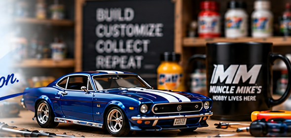 Muncle Mikes custom-car workshop artwork: Small Cars, Big Passion