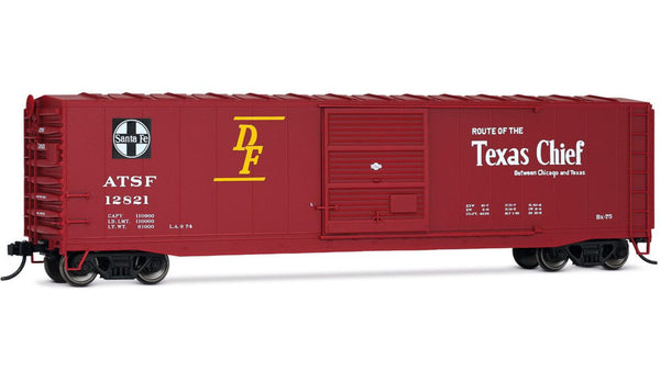 Rivarossi HR6662B HO Santa Fe 50-foot boxcar number 12821