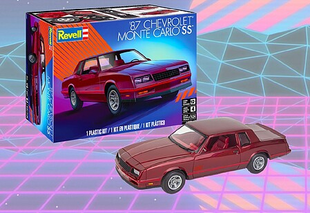 Revell 1/24 1987 Chevrolet Monte Carlo SS model kit 14587