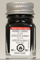 Testors Semi-Gloss Black 1/4 oz — exact Testors product image