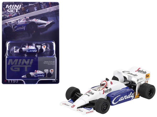 MINI GT 1:64 Toleman TG184 #20 Johnny Cecotto, Monaco Grand Prix 1984.