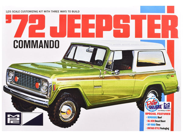 MPC 1021 1/25 1972 Jeepster Commando model kit