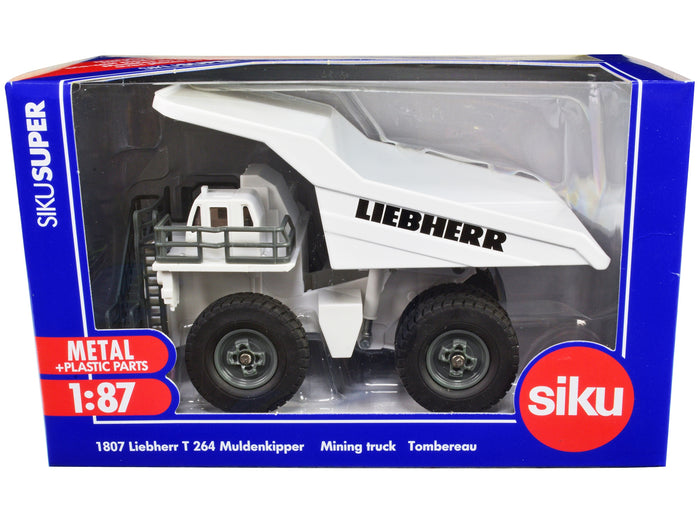Liebherr T 264 Mining Truck White 1/87 (HO) Diecast Model by Siku image 4