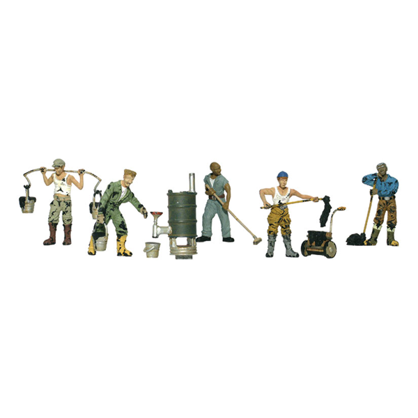 Woodland Scenics A1828 Roofers HO scale figures