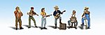 Woodland Scenics HO Jug Band Figures – A1902 exact product image