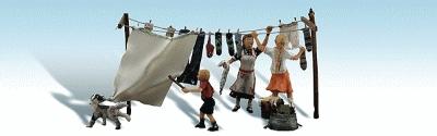 Woodland Scenics A1936 Wash Day Getaway - HO Scale - product image