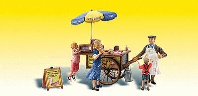Woodland Scenics A1945 Wally's Weiner Wagon - HO Scale - product image