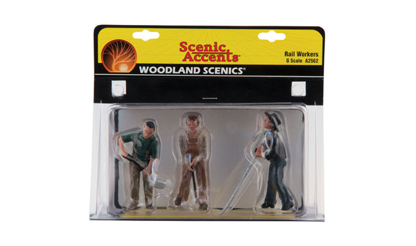 Woodland Scenics Rail Workers G scale figures