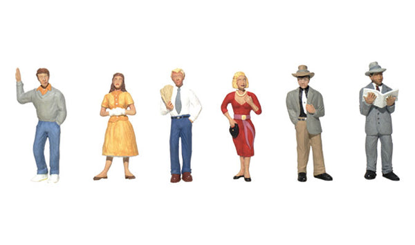 Woodland Scenics A1821 Pedestrians HO scale figures