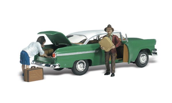 Woodland Scenics AS5326 Lubeners Loading N scale AutoScenes model set