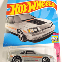 Collectable Carded Hot Wheels - 1984 Mustang SVO - Silver