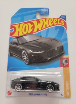Collectable Carded Hot Wheels - 2020 Jaguare Type F - Black