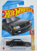 Collectable Carded Hot Wheels 2022 - 1989 Mercedes Benz 560 SEC AMG - Black