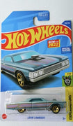 Collectable Carded Hot Wheels 2022 - Layin' Lowrider - Light Blue