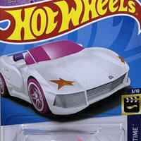Collectable Carded Hot Wheels - Barbie Extra - White and Pink