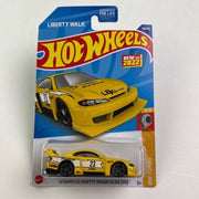Collectable Carded Hot Wheels - LB Super Silhouette Nissan Silvia S15 - Yellow
