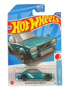 Collectable Carded Hot Wheels - Nissan Skyline HT 200GT-x - Green and White