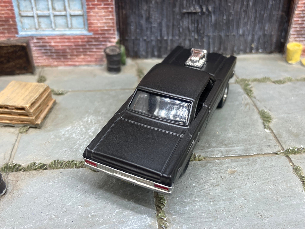 Custom Hot Wheels 1965 Mercury Comet Cyclone in Satin Flat Black