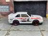 Custom Hot Wheels 1984 Audi Sport Quatro In White Red and Green Livery With Black and Red 4 Spoke Race Wheels With Rubber Tires