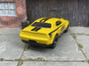 Custom Hot Wheels 2018 Dodge Challenger SRT Demon in Jegs Yellow and Black With Black Race Wheels With Hoosier Rubber Tires
