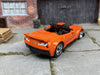 Custom Hot Wheels 2019 Corvette ZR1 Convertible In Orange With American Racing Wheels With Rubber Tires