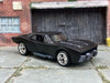 Custom Hot Wheels Batmobile Gotham Version in Satin Black With Chrome American Racing Wheels With Rubber Tires