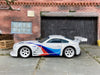 Custom Hot Wheels BMW Z4M In Pearl White With 6 Spoke Race Wheels With Rubber Tires