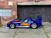 Custom Hot Wheels - Dodge Viper SRT10 ACR - Blue Hot Wheels - Chrome BBS Wheels - Rubber Tires