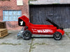 Custom Hot Wheels - Draggin' Wagon - Hot Wheels Red - Gray Mag Wheels - Goodyear Slicks